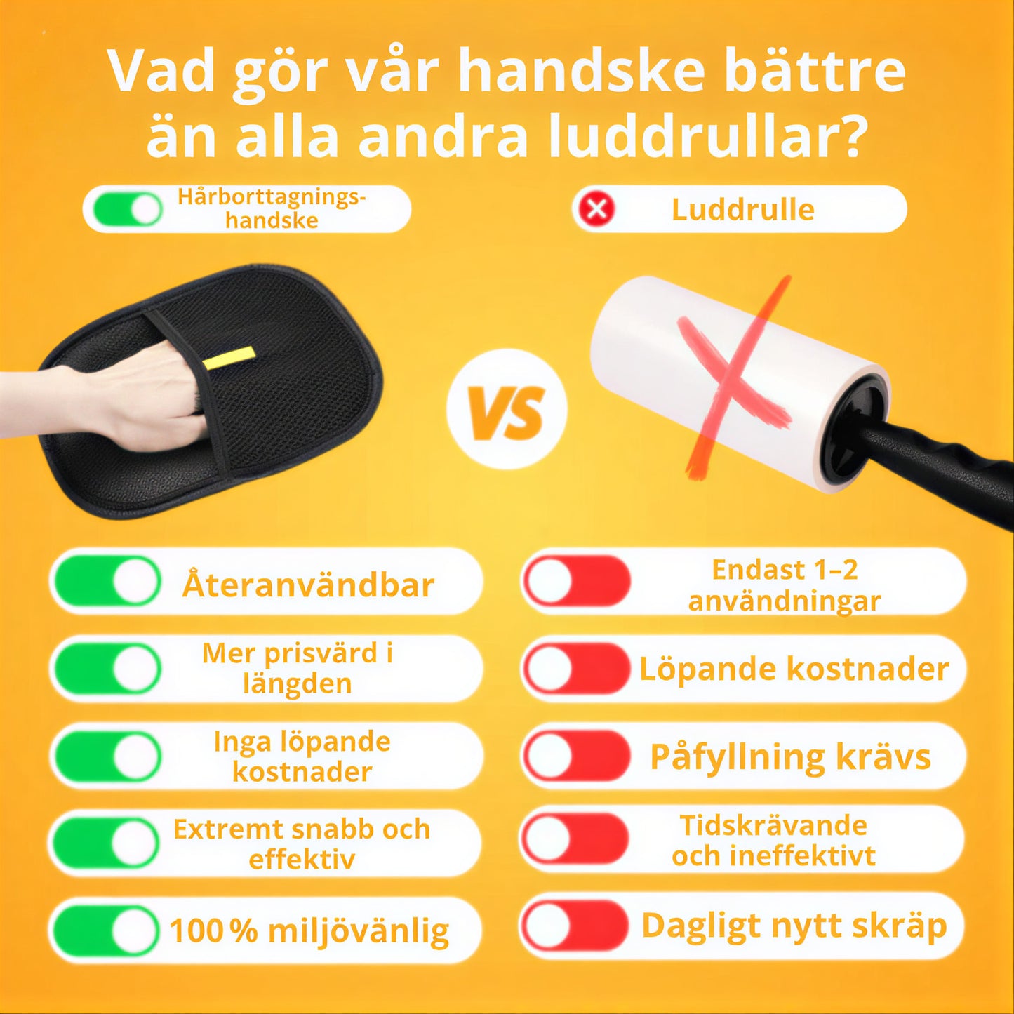 Lenhy™ - hårborttagnings- handske