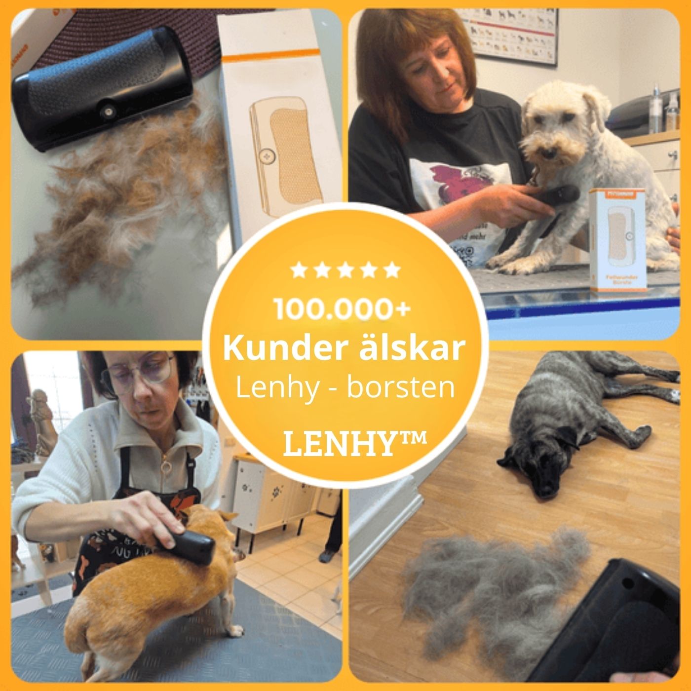 Lenhy™ - Hundborste