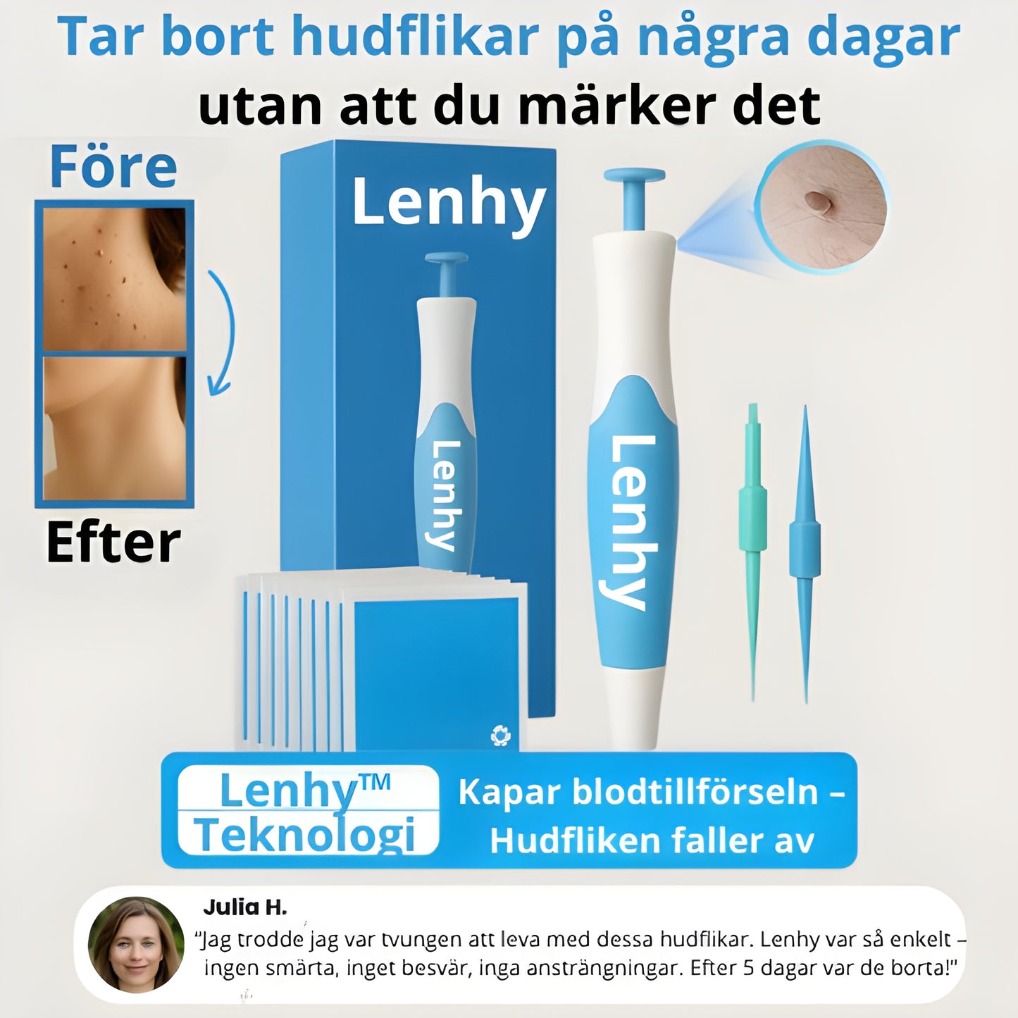 Lenhy™ - Hudfliksborttagaren